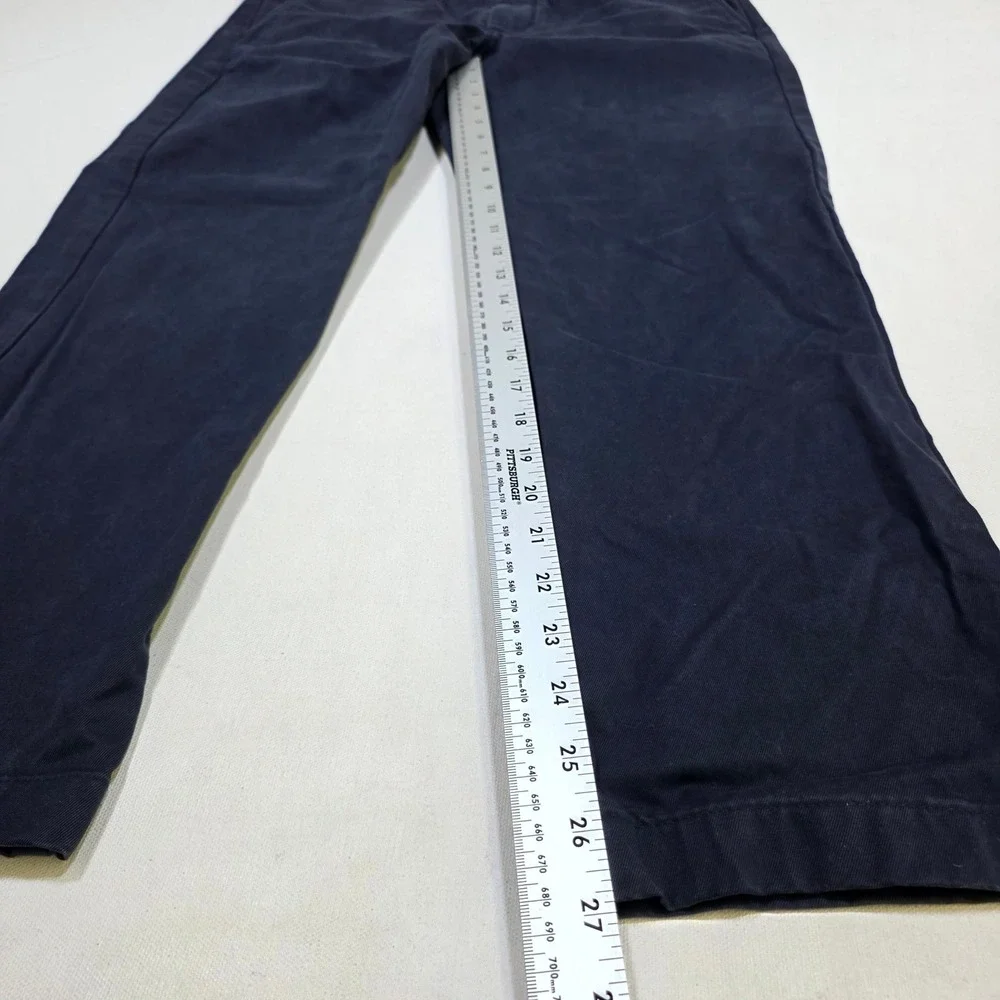 J.Crew 770 Straight Fit Chinos Mens 31x32 Navy Blue Broken In Pants Casual SEO